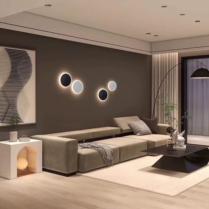 Litu LED-Wandleuchte mit Touch-Schalter und Akku, warmweißes Licht, Schwarz - Bild 5