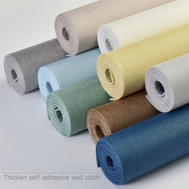 Selbstklebende Aluminiumfolien-Wandverkleidung von FYSWPJANG in Silber, verdickte Tapete als Wandpaneel-Dekoration, B: 65 cm, L: 280 cm - Bild 1