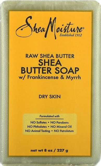 SheaMoisture Sheabutter-Seife, Weihrauch und Myrrhe, 227 g - Bild 1