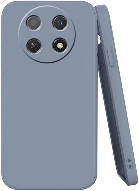Stoßfeste Silikon TPU Bumper Armor Schutzhülle für Huawei Nova Y91 in Grau - Bild 1