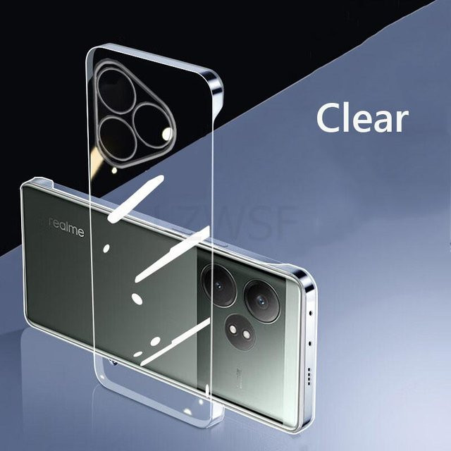 Rahmenloses mattes Schutzcase aus hartem PC für Realme GT 6, GT 6T, Neo6 SE und GT Neo6 SE in verschiedenen Farben - Bild 1