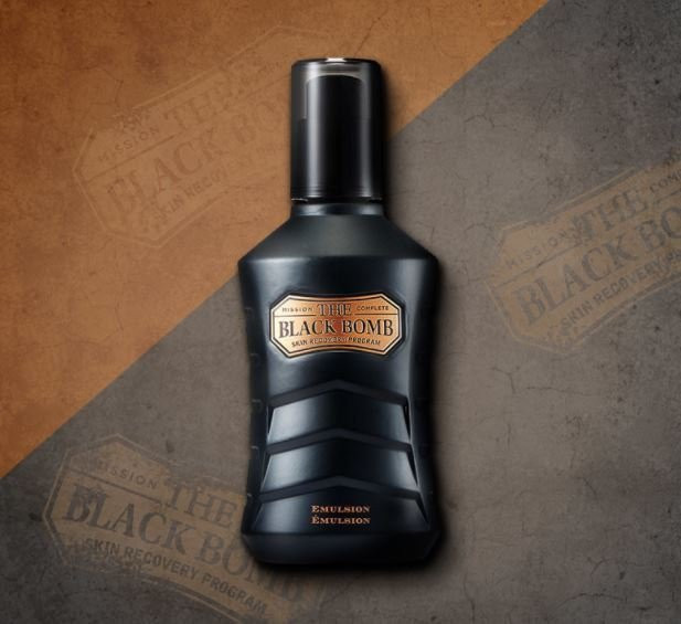 THE FACE SHOP The Black Bomb Emulsion Lotion, 130 ml, Herren - Bild 1
