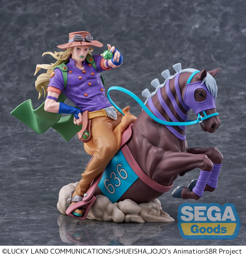 Sega JoJo's Bizarre Adventure Johnny Joestar Gyro Zeppeli, Actionfiguren - Bild 4