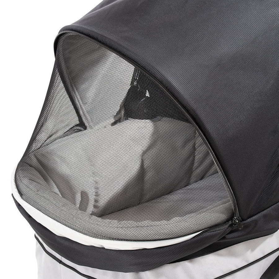 Hauck Babywanne für Saturn R Sportwagen in Caviar Stone (Schwarz/Grau) faltbar - Bild 7