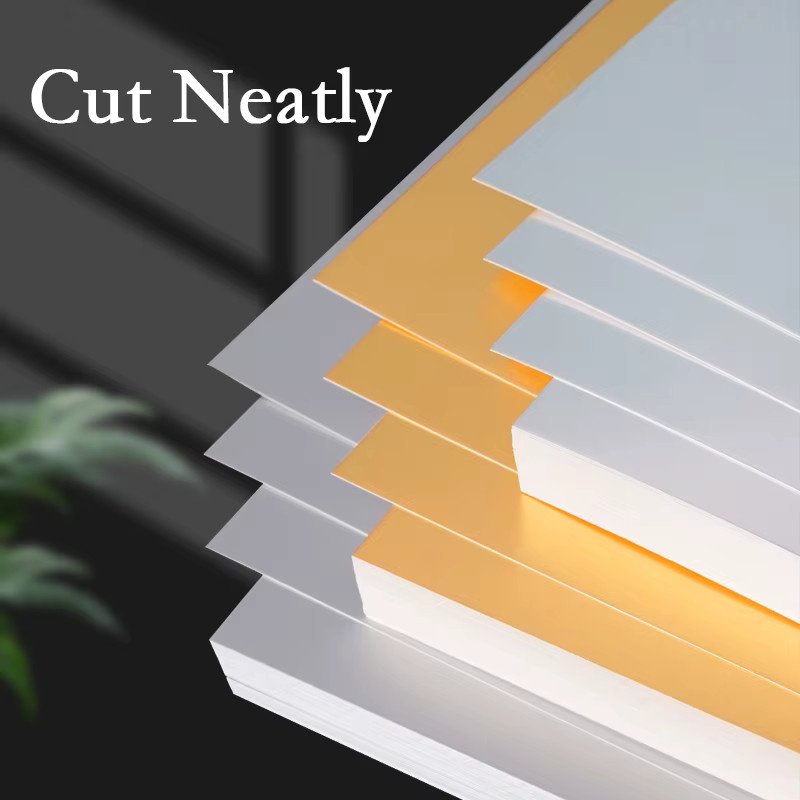 Tonpei Bastelpapier Set A4 Gold und Silber, 20 Stück, 250g, einseitig glänzend für DIY und Laserdruck - Bild 3
