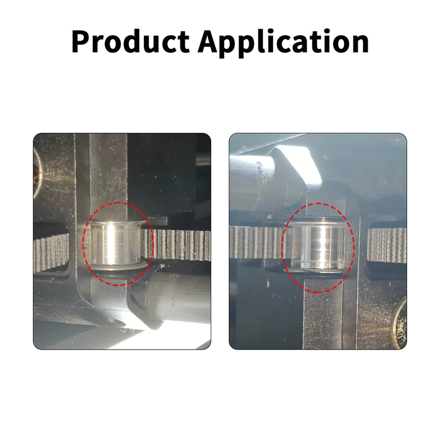 Toaiot Umlenkrolle für BambuLab X1/P1 Serie XY Riemenspanner mit 5 mm Bohrung, Farbe: Silber, 3D-Drucker-Zubehör für X1/X1C/P1P/P1S - Bild 2