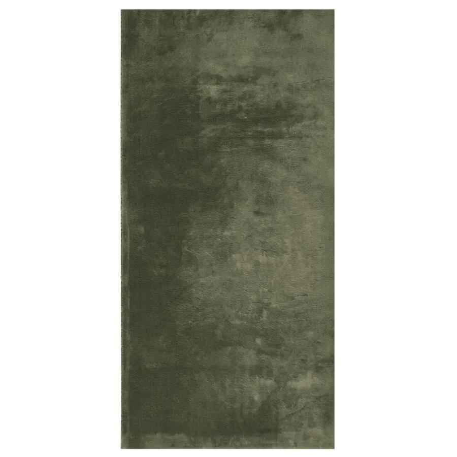 vidaXL Teppich Huarte Kurzflor in Grün, modern und waschbar, B/T: 100 x 200 cm - Bild 2