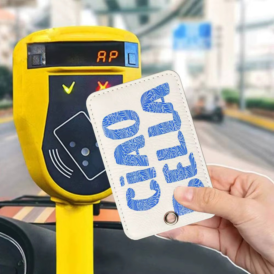 Ciao Bella Schlüsselanhänger Leder, Rechteckiges Ausweiskartenetui - Bild 3