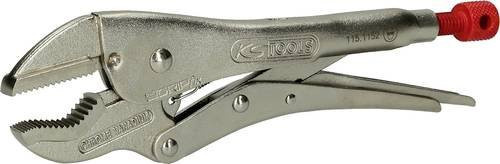 KS Tools Gripzange mit V-Backen aus Chrom-Molybdänstahl in Silber, Länge: 225 mm - Bild 1