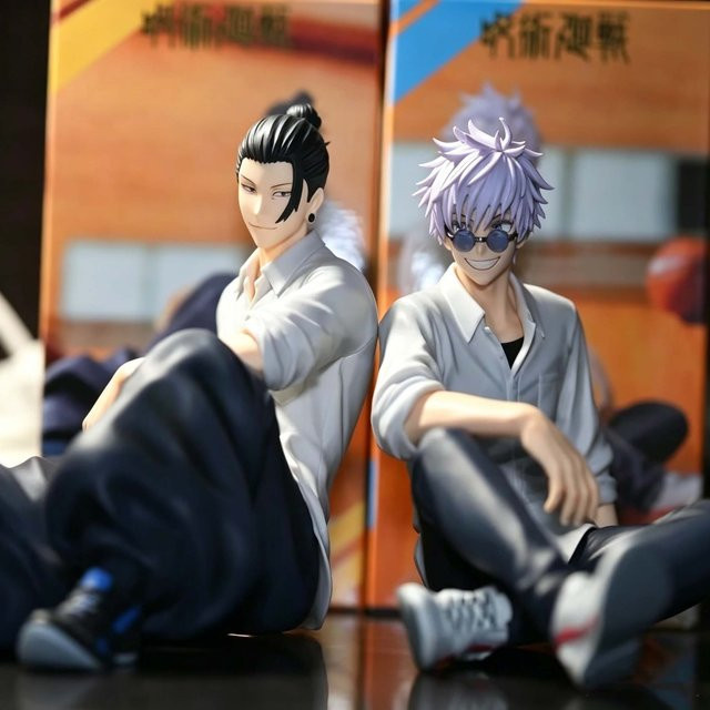 Bandai Jujutsu Kaisen Gojo Satoru Figur, Actionfigur, Sitzende Pose - Bild 1