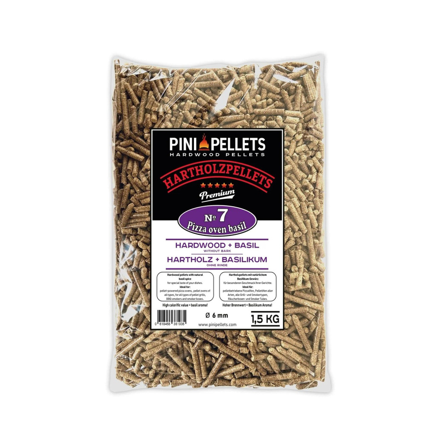 PINI Hartholzpellets Basilikum 1,5 kg - Bild 2