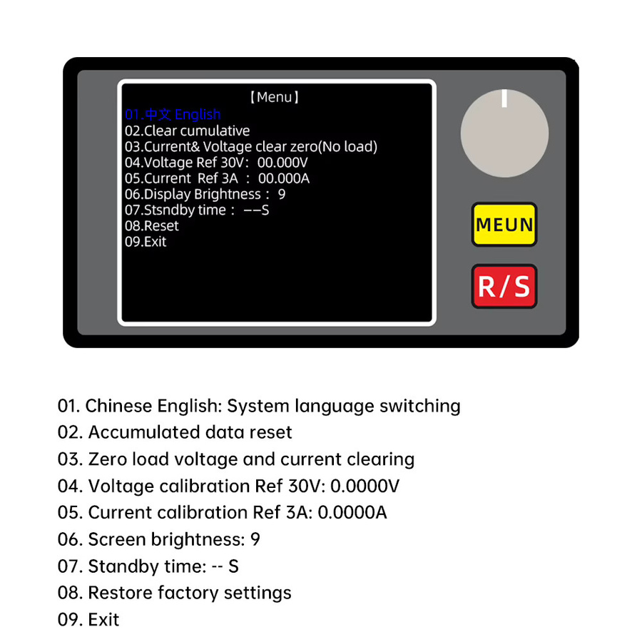 Gaqqee MDL150 Batterietester mit 2,4-Zoll Farbbildschirm, 150W 20A Batteriekapazitätsdetektor und DC CNC Elektronische Lastentladungs- und Ladeprüfgerät - Bild 3