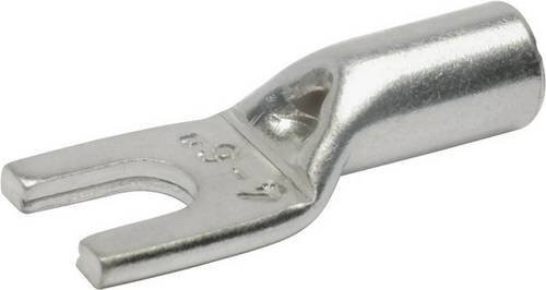 Klauke Gabelkabelschuh 10 mm² Unisoliert Silber - Bild 1