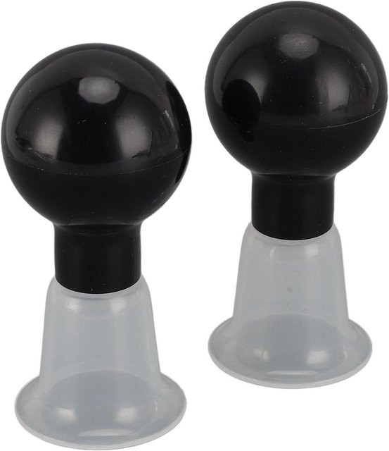 Koogeelife Brustwarzenkorrektur Vakuum Saugnapf, 2 Stück, Unisex, Schwarz - Bild 1