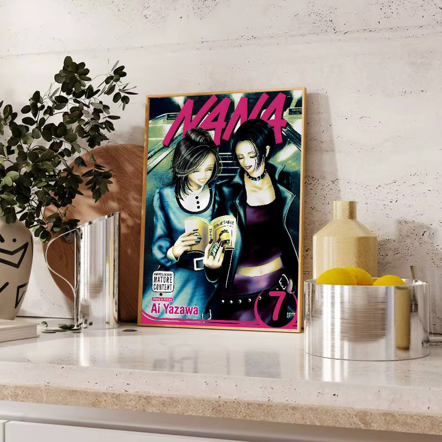 Wasserfester Anime NANA Wandaufkleber als selbstklebendes Poster in Mehrfarben - Bild 5
