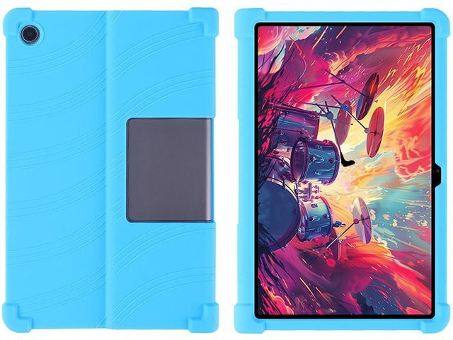 Lenovo XiaoXinPad Studio 11,5 Zoll Tablet Hülle, Stoßfeste Silikon-Schutzhülle mit Ständer, Blau - Bild 1
