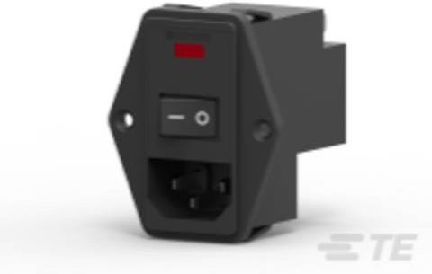 TE Connectivity 8-6609928-8 Steckverbinder in Schwarz - Bild 1