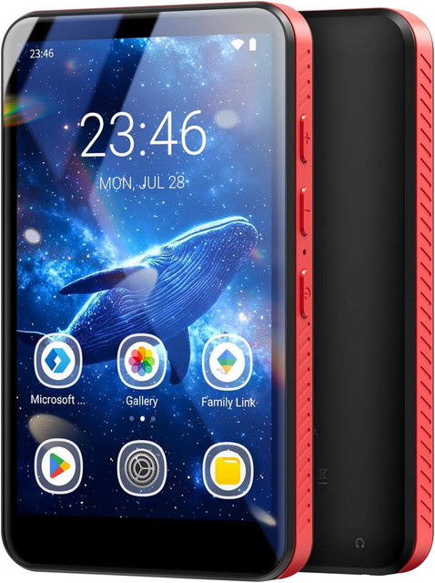 MECHEN MP3-Player mit 96 GB Speicher, Bluetooth und WLAN, Android 10, 4-Zoll-Touchscreen, Schwarz - Bild 1