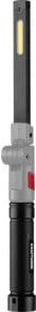 Kraftwerk Slimlight 800 LED Handlampe, wiederaufladbar, Schwarz - Bild 1
