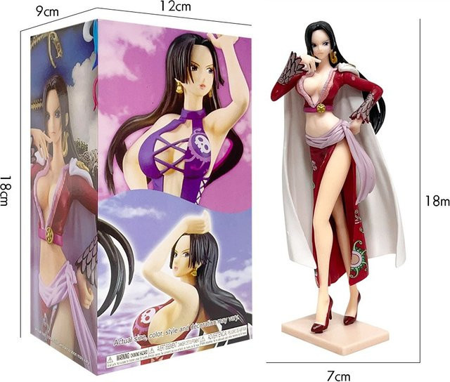 BANDAI One Piece DXF The Grandline Series Extra Boa Hancock Figur - Bild 1