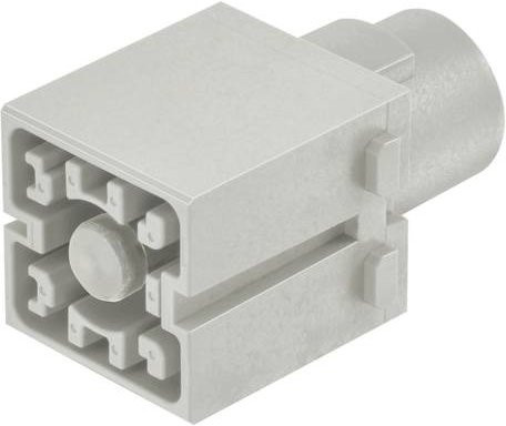HARTING Doppelmodul 1 Crimpen in Grau (09140013002) - Bild 1