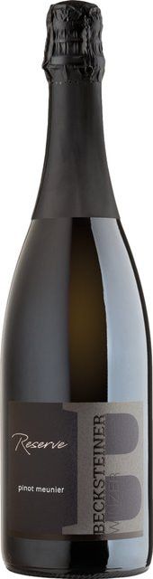Becksteiner Winzer eG Sekt Reserve Pinot Meunier Blanc de Noir, Brut Nature, Baden, 2019, 0,75 l - Bild 1