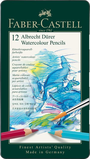 Faber Castell Albrecht Dürer Metalletui in Silber - Bild 1