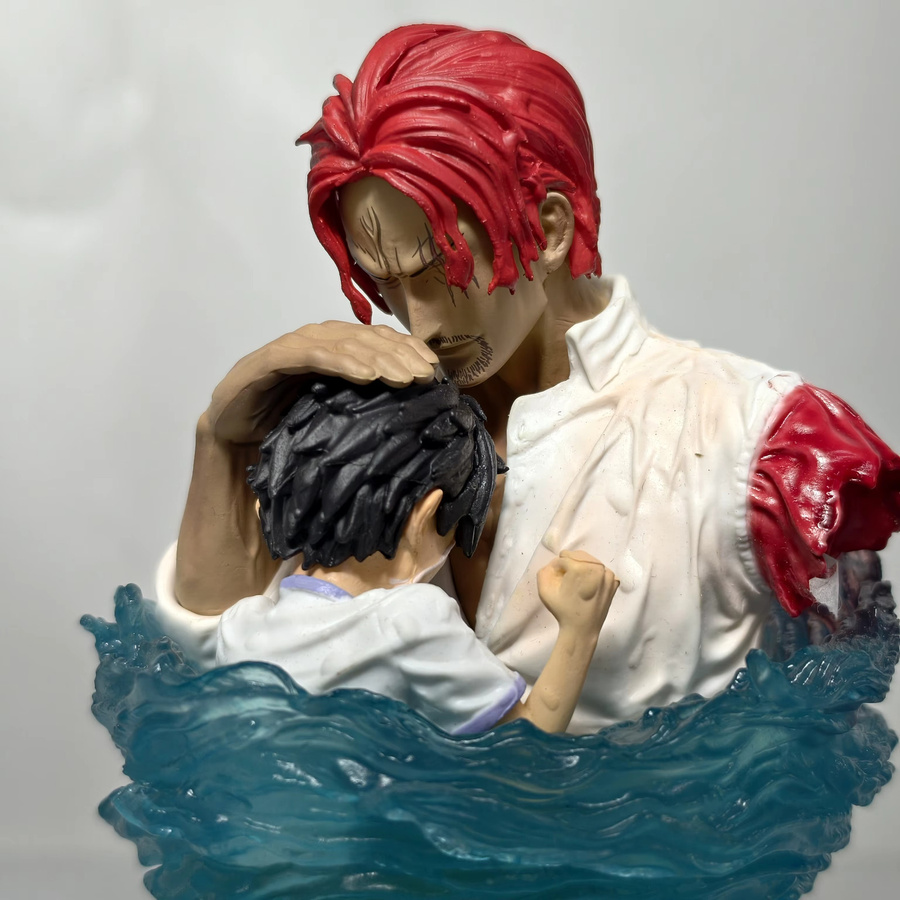 Bandai One Piece Shanks Figur, PVC-Statue, 13cm - Bild 3