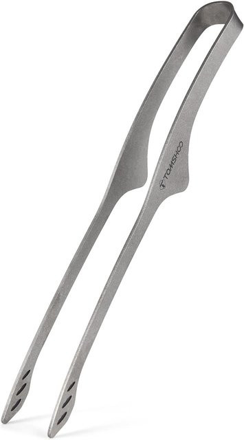 TOMSHOO Titanzange aus Edelstahl in Grau für Outdoor, Camping und Wandern, 23,5 cm - Bild 1