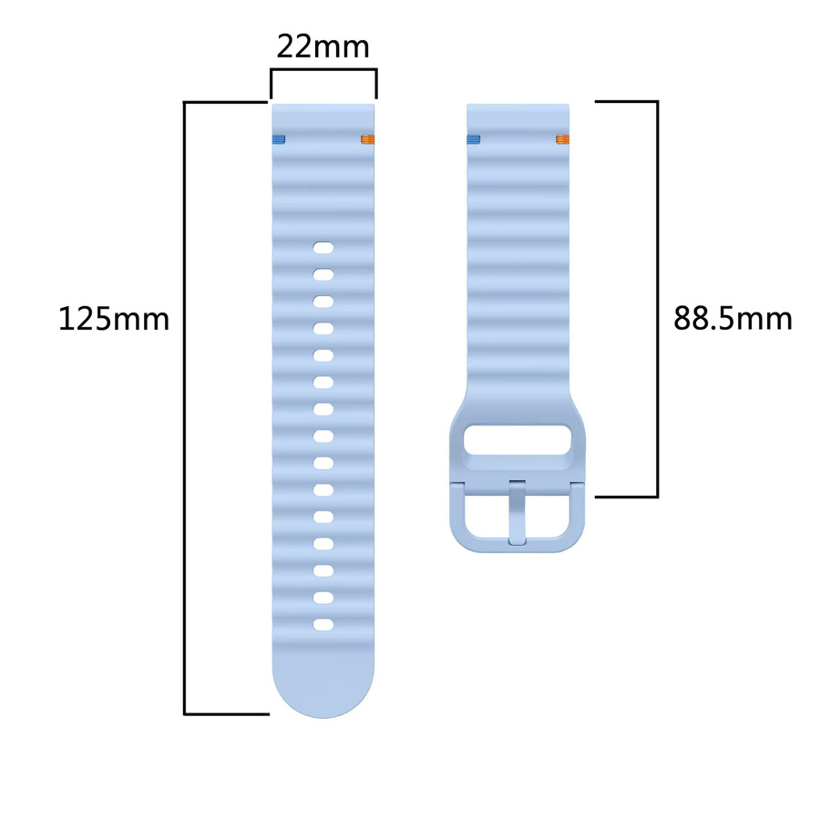 Haylou Uhrenarmband Silikon, multicolour, 20mm, 22mm - Bild 3