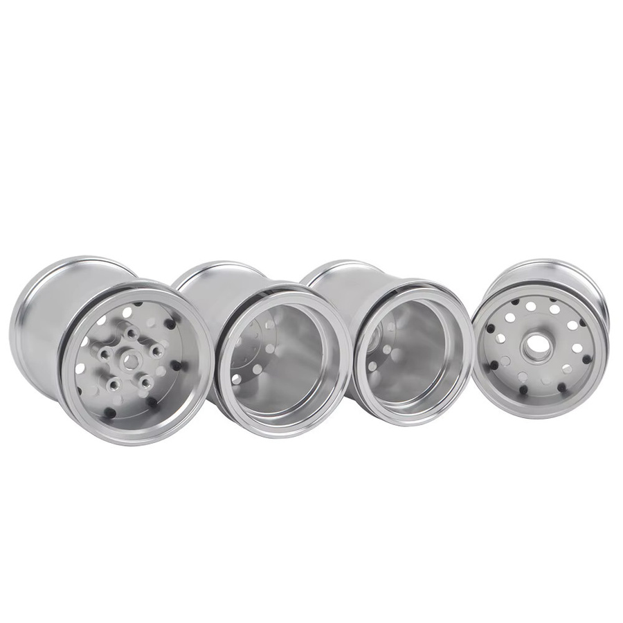 RcAidong Aluminium-Beadlock-Räder, Metall, Grau, Gold, Zubehör - Bild 2