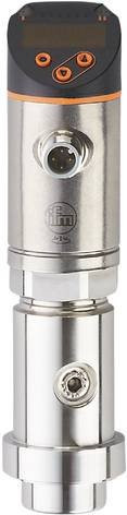 ifm Electronic Drucksensor PY9001 in Silber, Messbereich 0 MPa bis 25 MPa, M12 Anschluss, 1 Öffner, 1 Schließer, Analogausgang - Bild 1