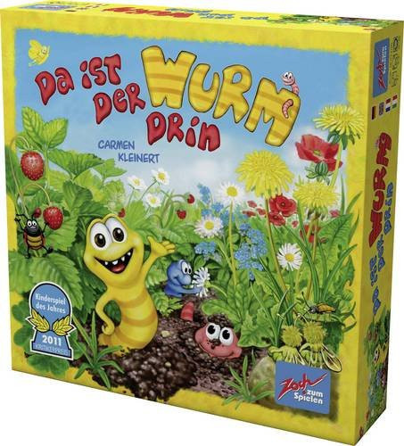 Zoch Da ist der Wurm drin Brettspiel für Kinder ab 4 Jahren in Bunt/Mehrfarbig - Bild 1