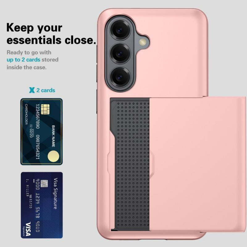 Samsung Handyhülle mit Schiebefach und Geldbörse für Galaxy A37 und A16 in Schwarz - Bild 4