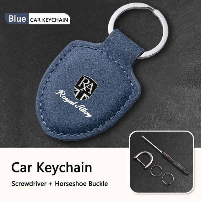 Schlüsselanhänger Royal Enfield, blau, Unisex - Bild 1