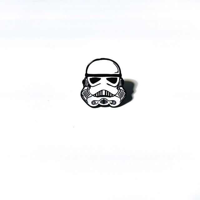 Star Wars Anstecknadel Imperial Stormtrooper, Emaille, Unisex - Bild 1