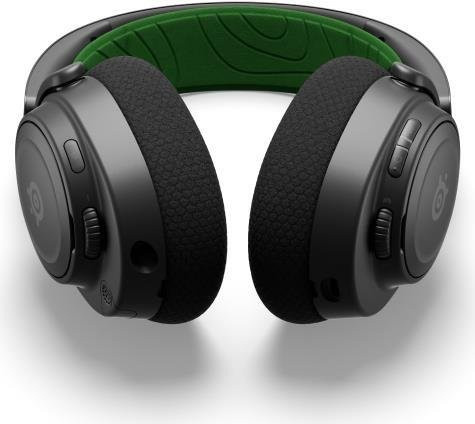 SteelSeries Arctis Nova 7X Gaming Over-Ear-Headset mit Bluetooth und USB-C in Schwarz-Grün - Bild 1