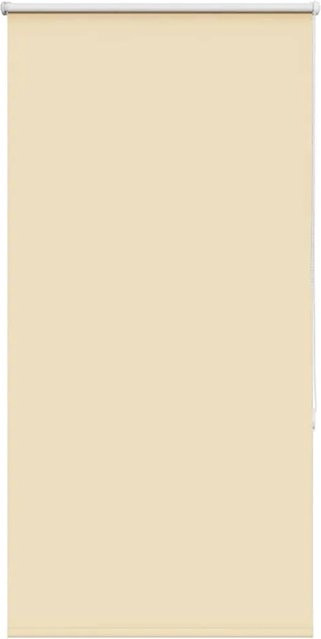vidaXL Verdunkelungsrollo aus Polyester in Beige, B: 75 cm, H: 130 cm - Bild 1