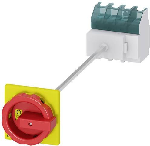 Siemens Lasttrennschalter 4-polig Rot Gelb 63 A 35 mm² 690 V/AC 3LD25141TL53 - Bild 1