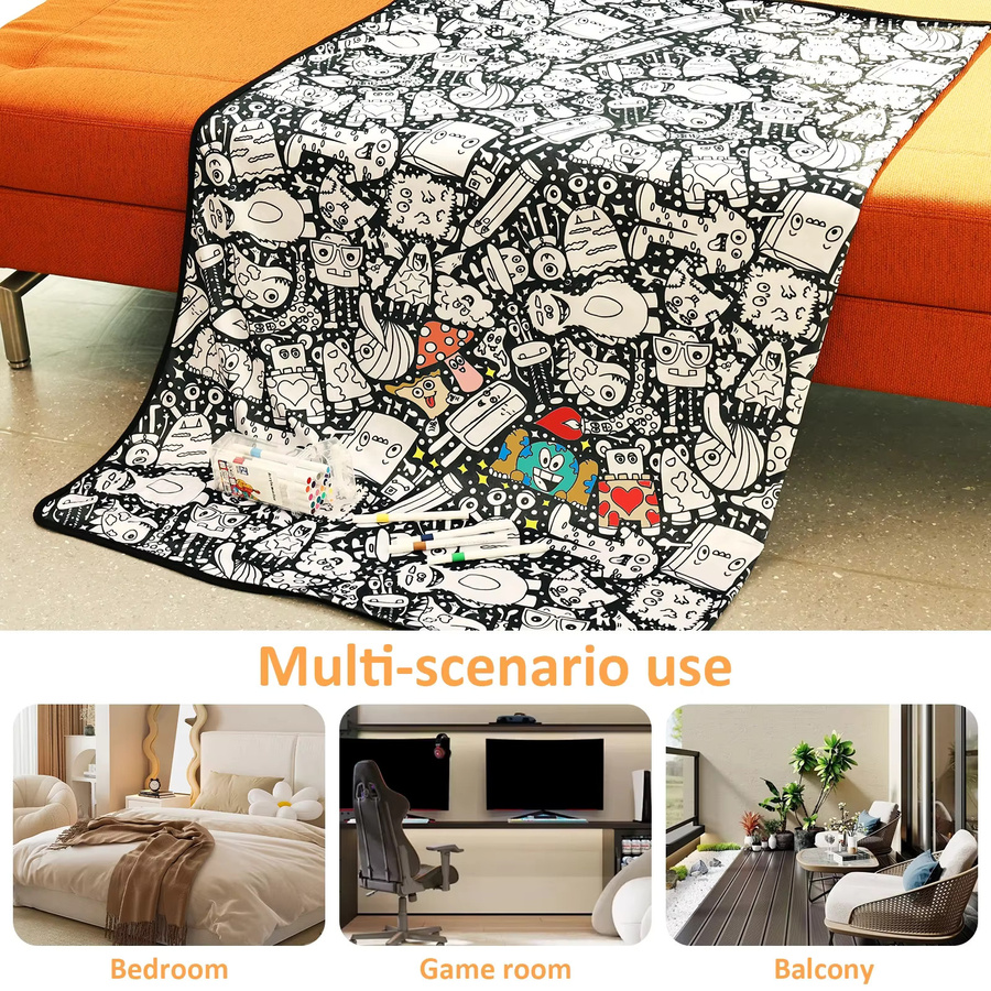 DIY Maldecke mit 24 Farbstiften für Erwachsene zur kreativen Gestaltung und zum Stressabbau - Bild 5
