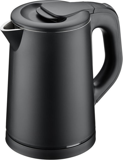 Emberton Banbury doppelwandiger Sicherheits-Isolierkessel aus Edelstahl, Schwarz, 0,8 l - Bild 1