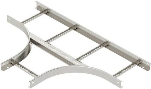 OBO Bettermann T-Stück aus Metall in Silber - Bild 1