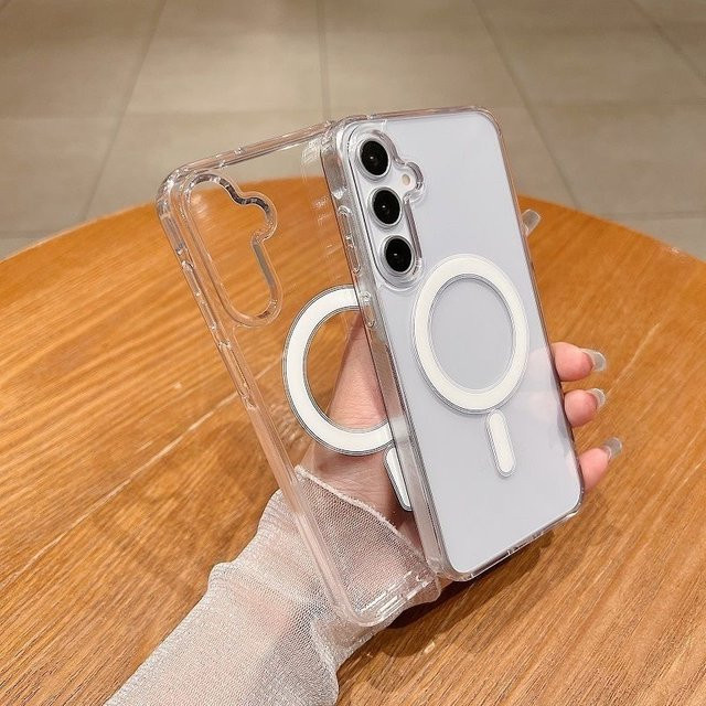 Transparente Acryl-Schutzhülle für Samsung Galaxy A57 A27 A34 A14 A06 A07 A17 A54 A26 A36 A56 A16 A55 A35 A15, schlank und stoßfest - Bild 1