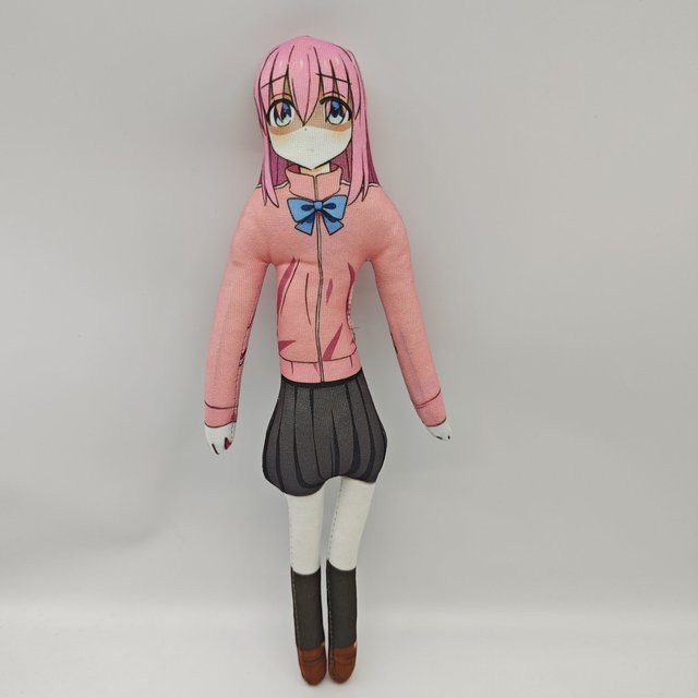Yiran toy Bocchi The Rock! Nijika Ijichi Ryo Yamada Plüschpuppe, 28cm, positionierbar - Bild 1
