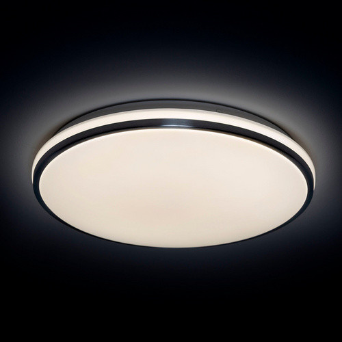 MegaLight Deckenleuchte SHINING FRAME ALU LED 18W in Weiss mit Fernbedienung - Bild 3