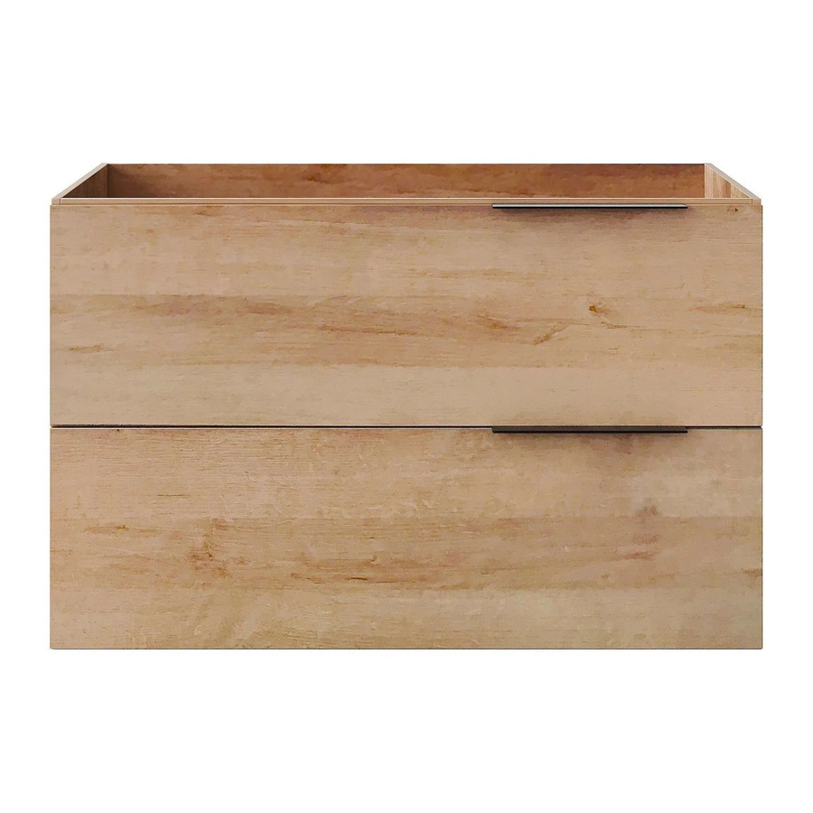 Waschbeckenunterschrank Nisaya von Vente-unique in Beige, Breite: 80 cm, Tiefe: 46 cm, Höhe: 50 cm - Bild 2