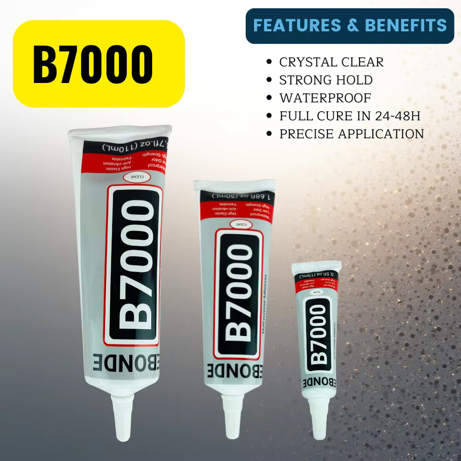 B7000 Reparaturkleber transparent für Telefon Rahmen Batterie Abdeckung und Glas 15ml bis 110ml - Bild 4