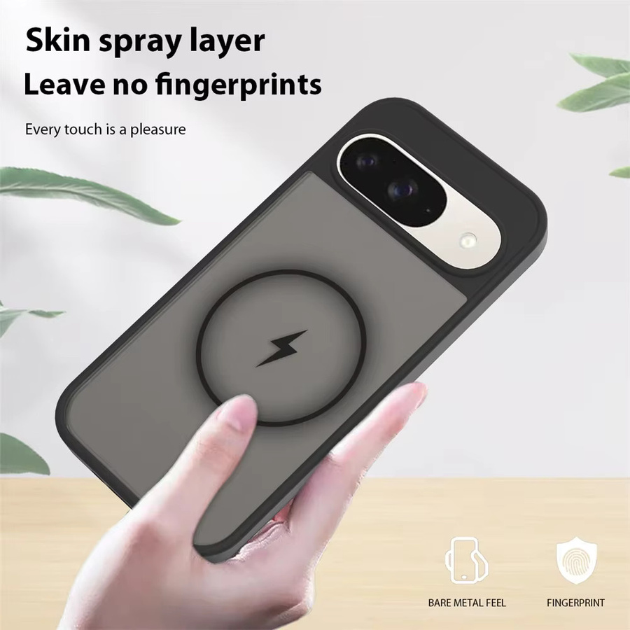 Google Magnetische Schutzhülle für Pixel 10, 9A, 9, 8, 8A Pro XL, Transparent Pink, Stoßfest und Ultradünn - Bild 4