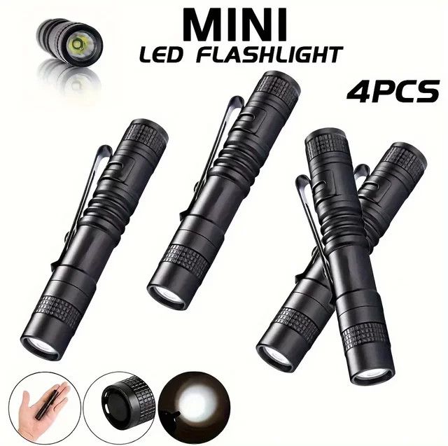 Heinast Mini Tragbare LED Stift Taschenlampe Ultra Hell für Outdoor Camping und Notfälle - Bild 1