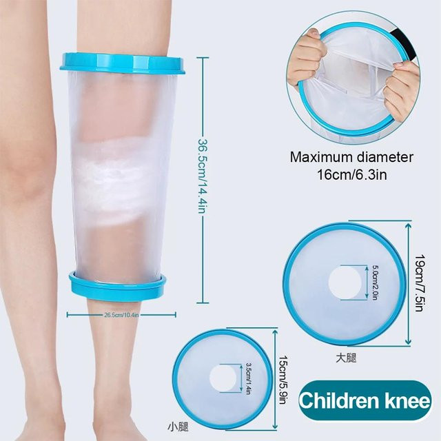 anedream Duschabdeckung Kind, Wasserdicht, für Hände, Füße, Körper - Bild 1